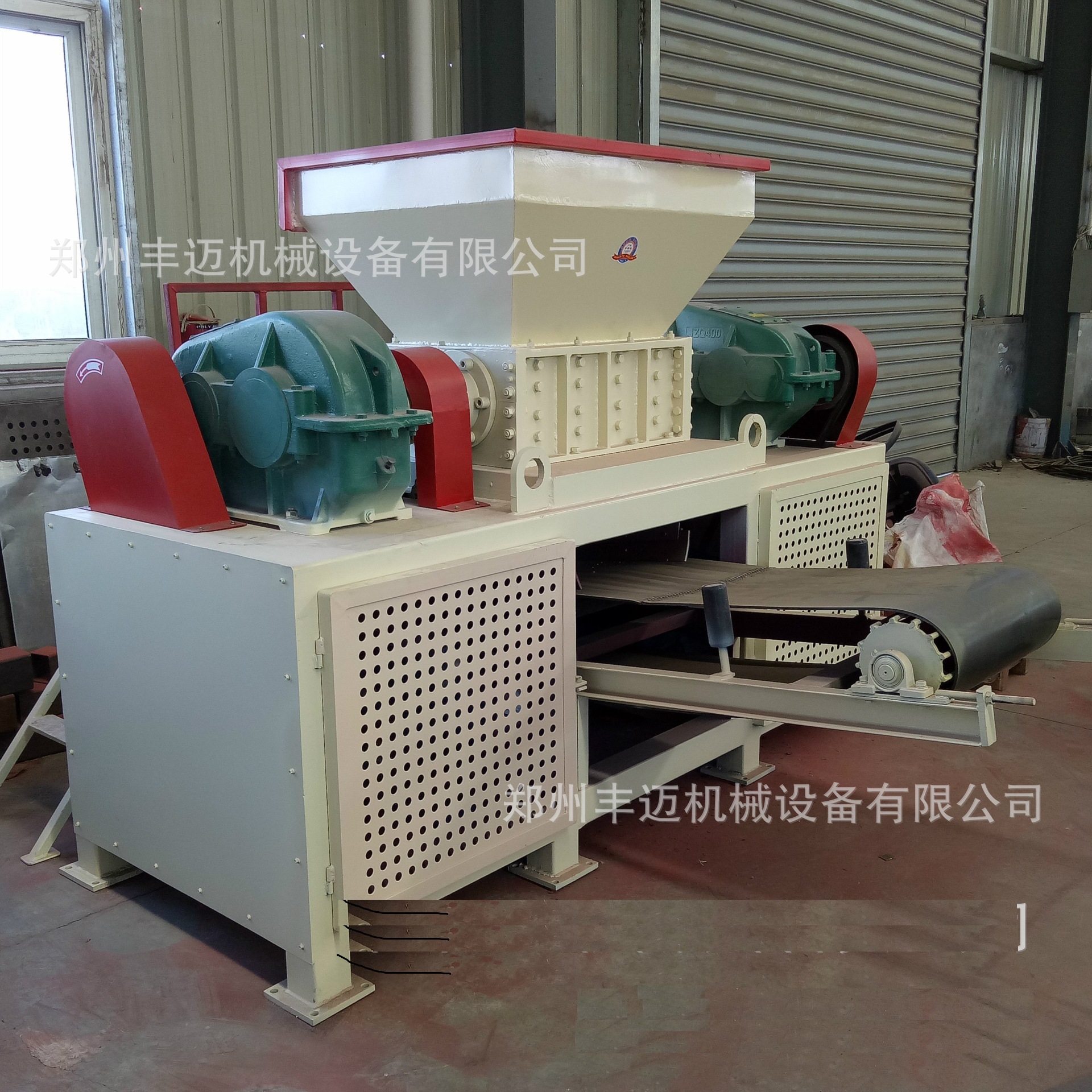 供应大型双轴撕碎机 废轮胎撕碎破碎机 批发木材破碎机价格