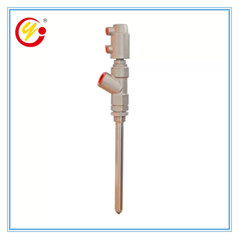 厂家供应全不锈钢加长杆气动灌装头 4分零滴漏酱油饮料外封灌装阀