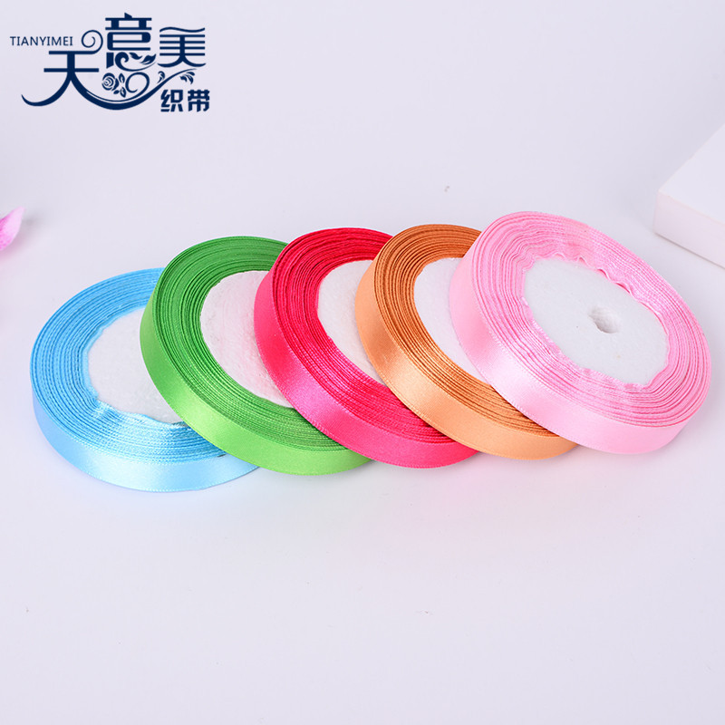 1,5 cm flor embalaje cinta en stock arco cinta regalo embalaje cinta textil accesorios al por mayor