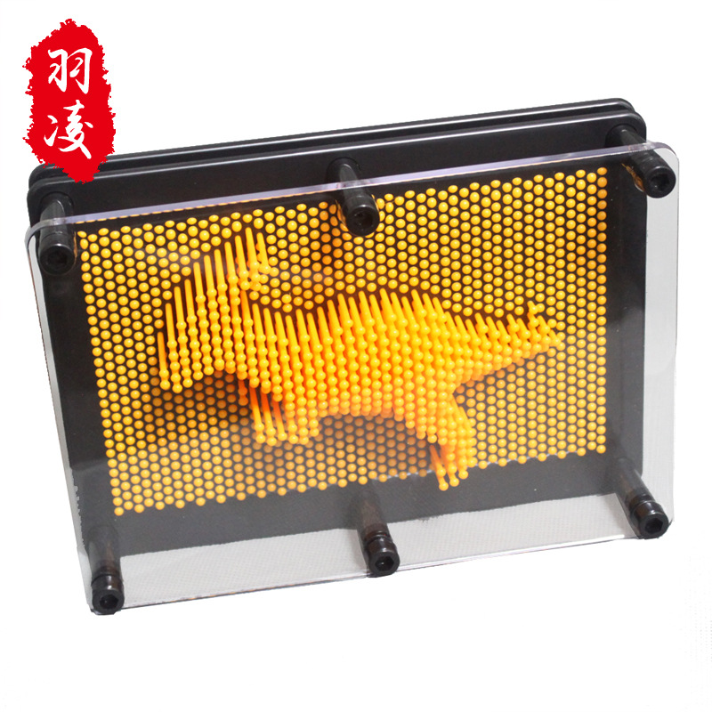 Modelo de mano mediana decoración al por mayor Regalo de cumpleaños Impresión de mano mágica aguja tridimensional pintura modelo de mano creativa modelo de mano juguete