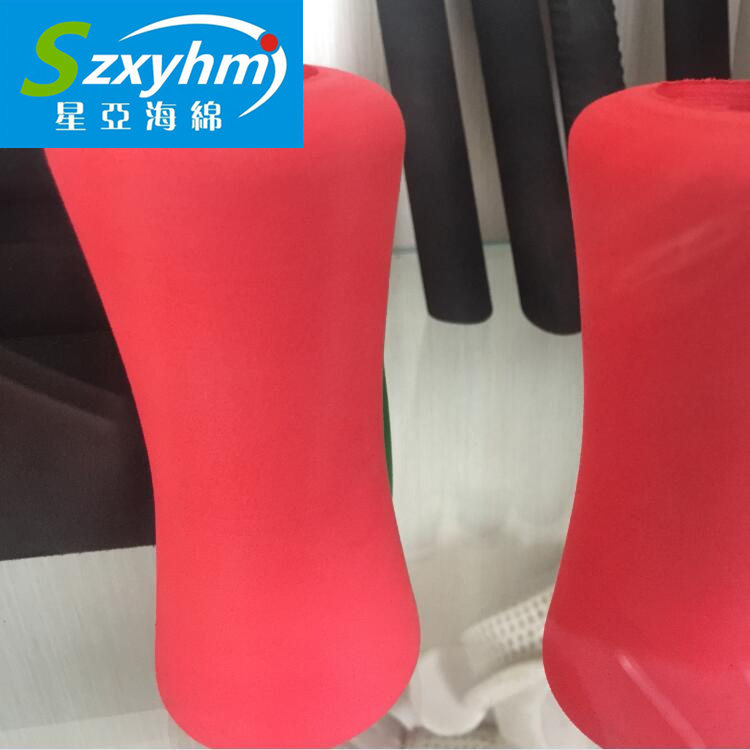 高弹状墙体广告清洁海绵EVA印刷雕刻滚筒彩色可定 制环保材料