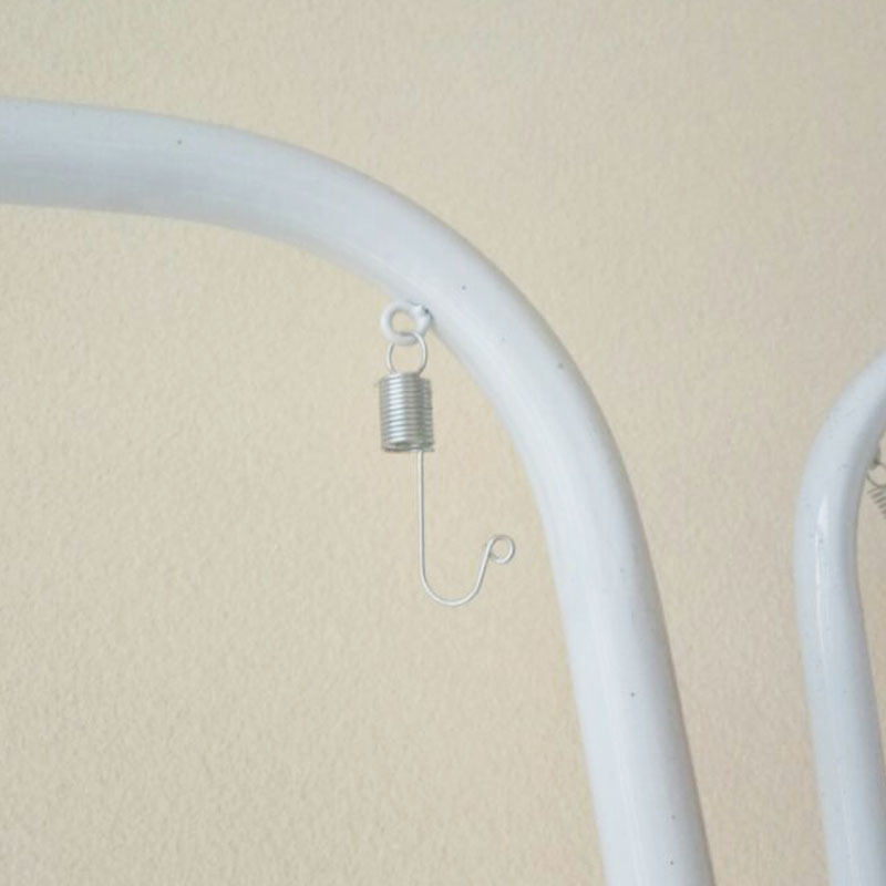 拉簧 带钩 广告架展架注水门型架不锈钢挂钩弹簧配件