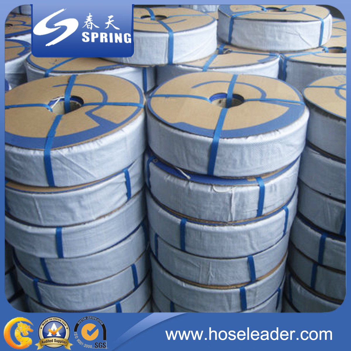 PVC 软质应急排水水带 大口径地下水开采软管