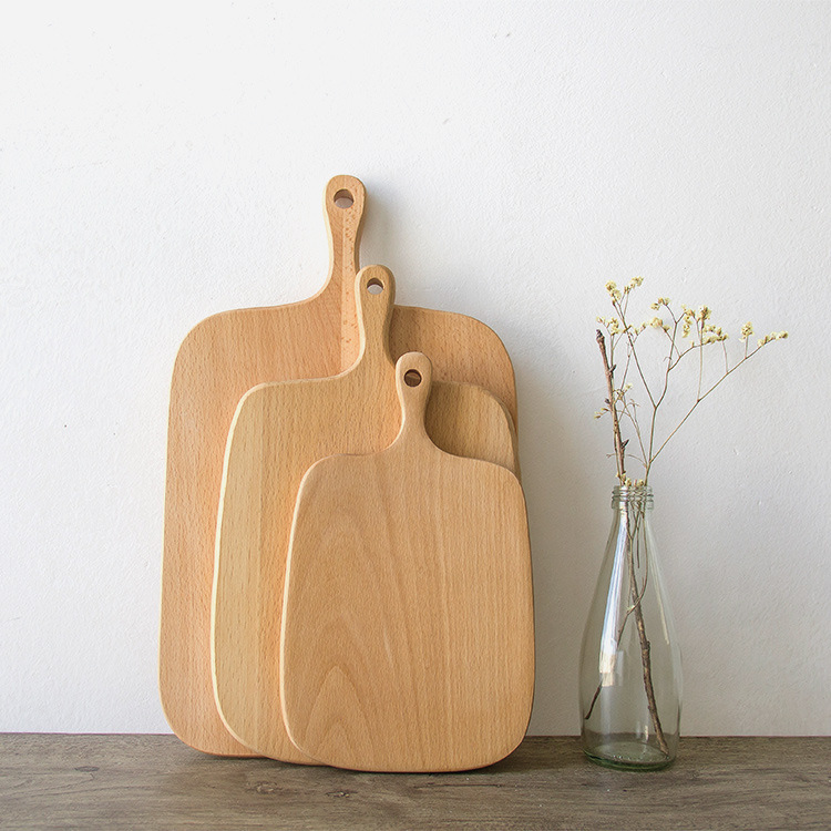日式创意榉木菜板 实木菜板 厨房家用方形案板 一件批发 可刻logo