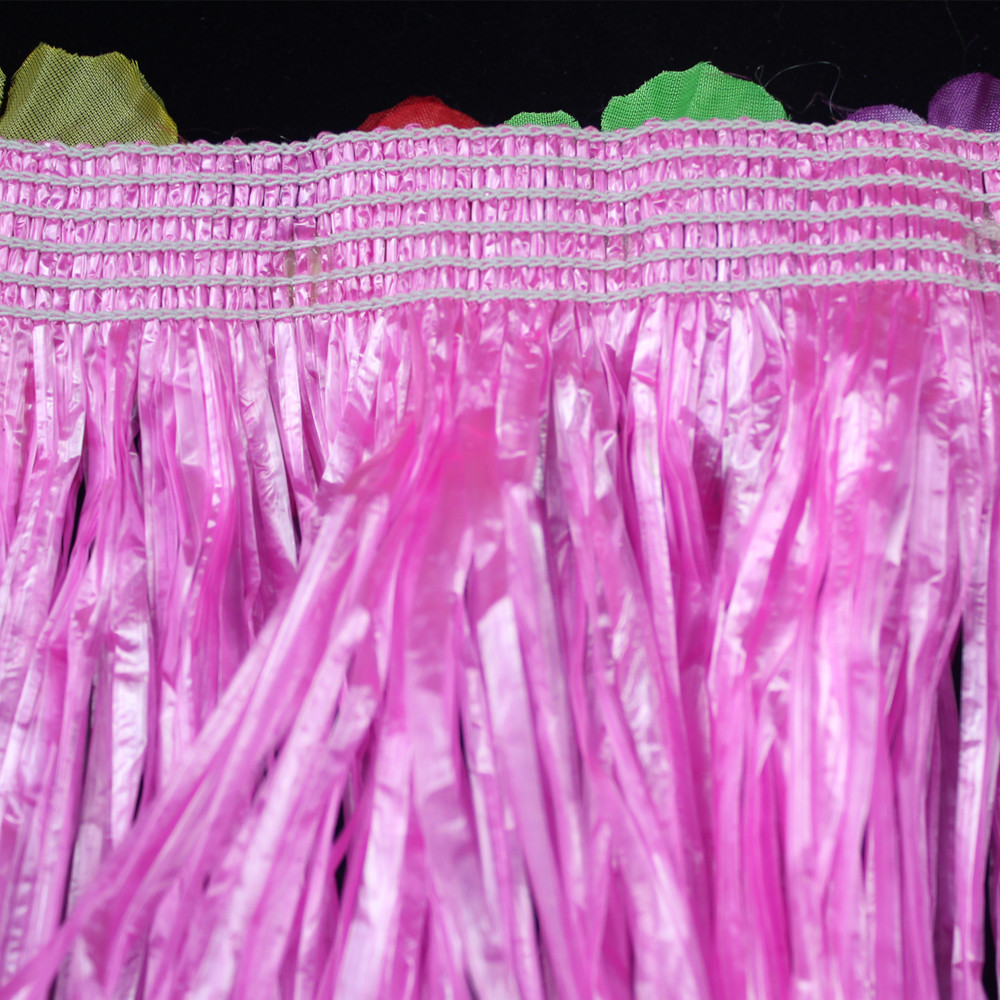 Halloween Hula danza traje Garland hierba falda longitud 40cm largo hierba falda traje