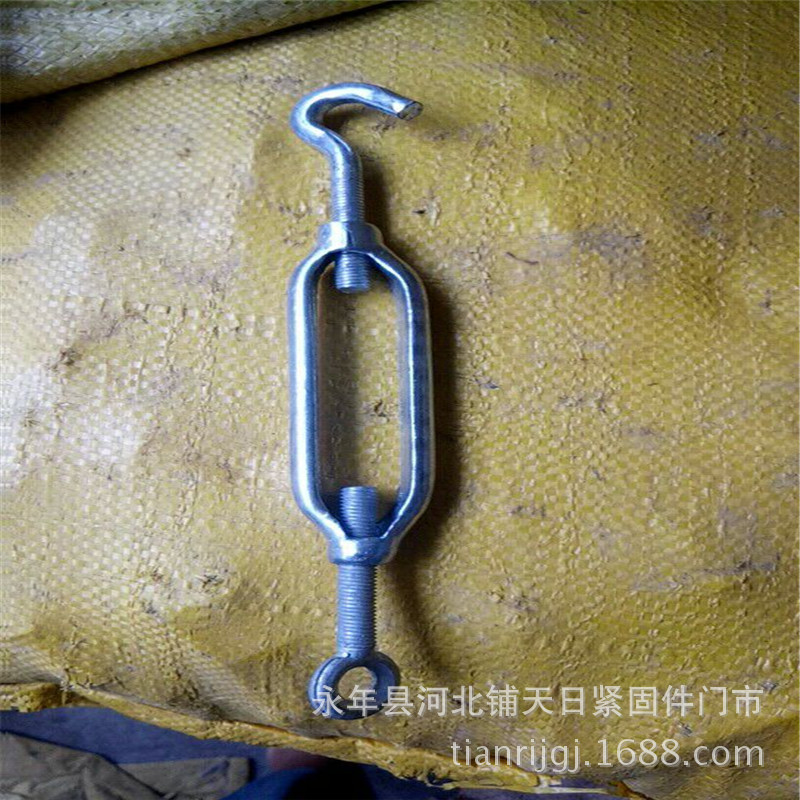 厂家直销m6-42开体花篮螺丝  热段双圈花蓝     co型热锻开体花兰