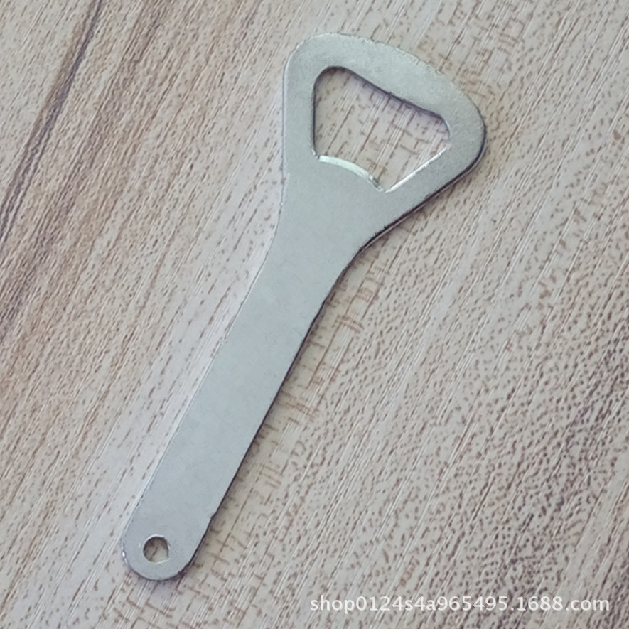 啤酒开瓶器 铁皮铁片金属配件 双孔球拍通用 插片啤酒开配件