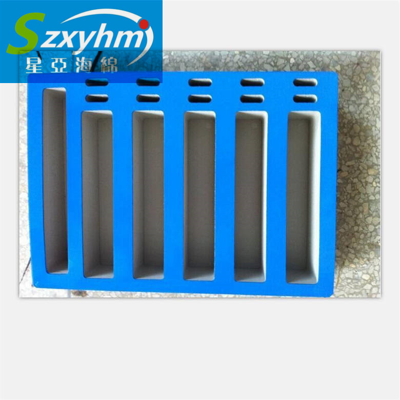 冲压成型防火防静电材料 彩色EVA各种形状加工 成型黑白色自沾棉