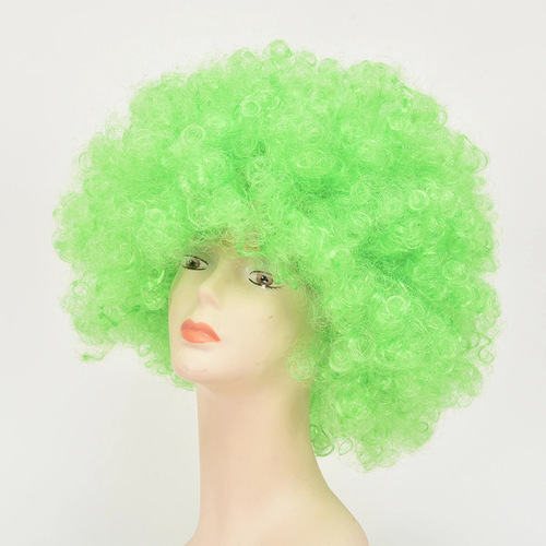 Factory Direct Sale Holiday Wig Clown Headpiece Explosion Hair Costume Party Props Cheerleader Fan Hair