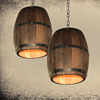 Retro Scandinavian ceiling lamp, bar decorations for living room, lights, American style