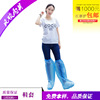 Supply PE shoe cover disposable long tube shoe cover plastic thin waterproof shoe cover