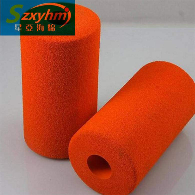 仰卧板黑骨型大泡棉手把套  防手滑NBR橡胶手把套海绵批发