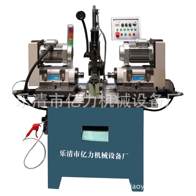 厂家直销倒角机圆管铜管铝管空调零部件 液压双头全自动倒角机