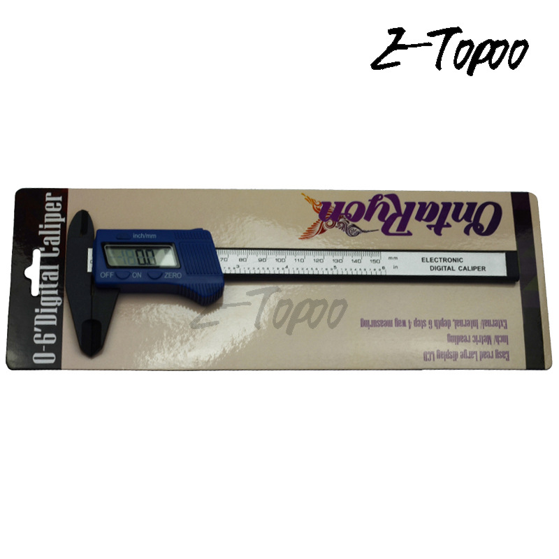 ETOPOO热卖 0-150MM 0.1MM 带深度杆 测量 碳素数显卡尺