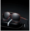 Naked Mirror Red Gold Frame+Black Gray Nendor Blue Film Lenses 8738