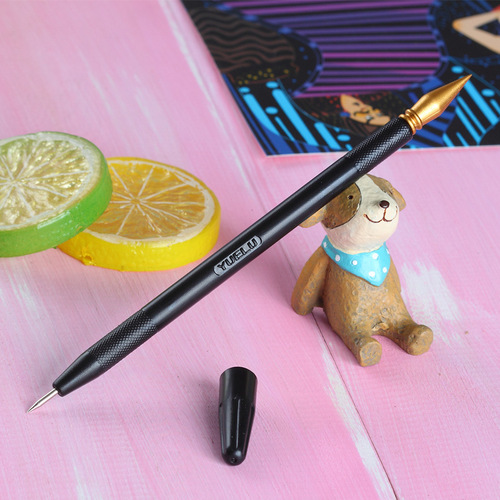 Leap Deer Scratching Brush City Night Scene Gilded Pen Children's Scratching Scratching Brush Dual-Use Multi-Function Factory Direct Sales