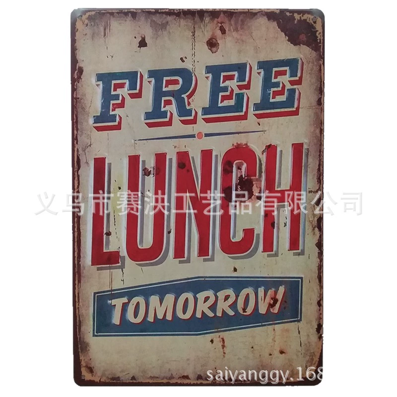 Декоративная настенная вывеска Retro Wall Decor Sign, 20×30 см в винтажном стиле для гостиной, варианты многоцветные