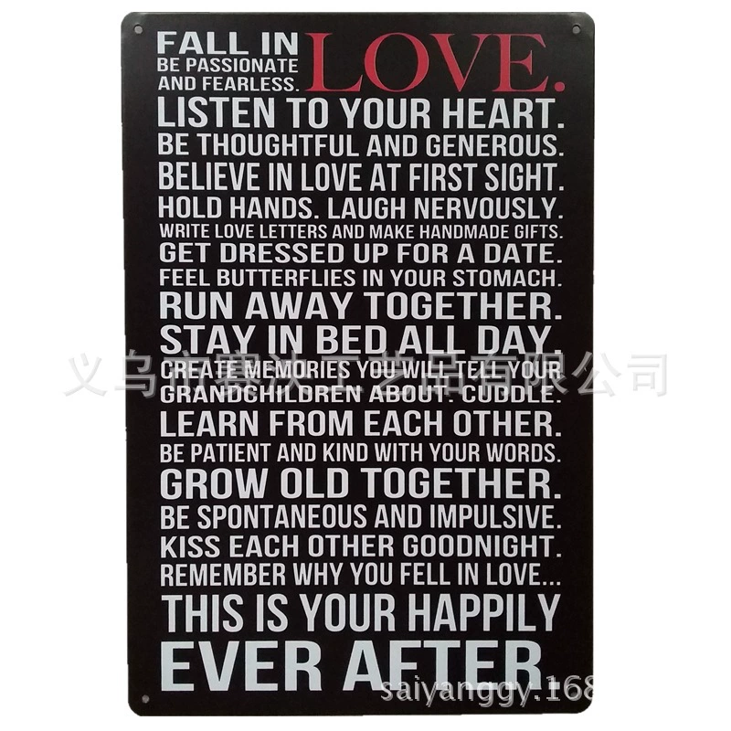 Декоративная настенная вывеска Retro Wall Decor Sign, 20×30 см в винтажном стиле для гостиной, варианты многоцветные