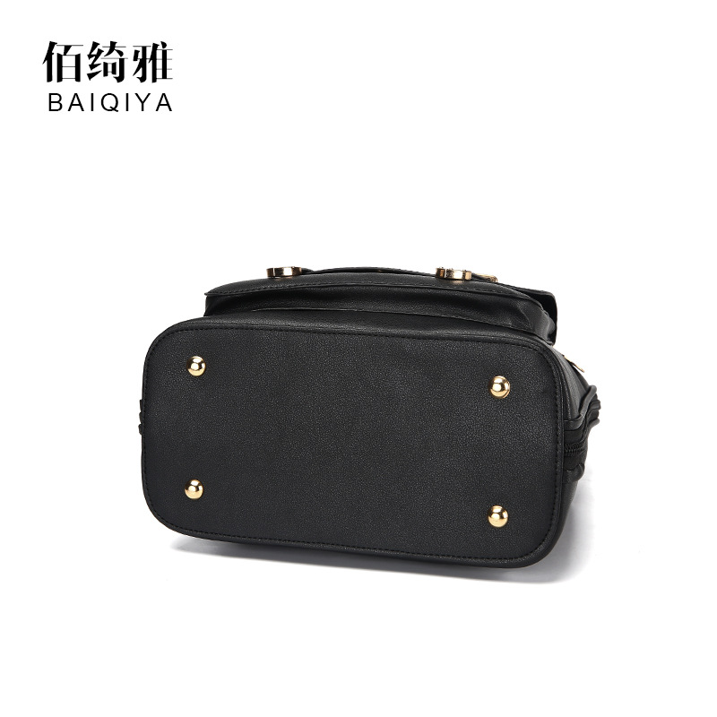 Backpack, capacious one-shoulder bag, 2023 collection, Korean style