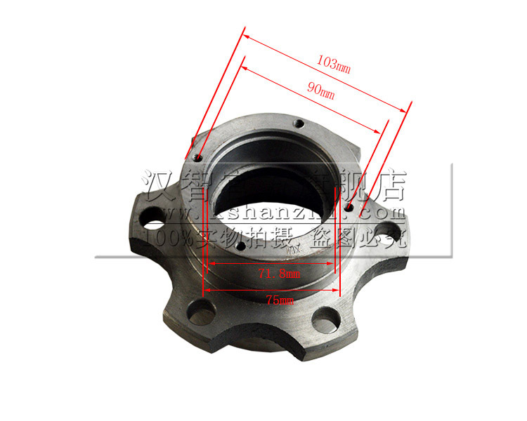 Carrileta elevadora buje de dirección 25PH-210001 2.5T accesorios eléctricos carrileta elevadora buje de dirección buje de acero Hub Head