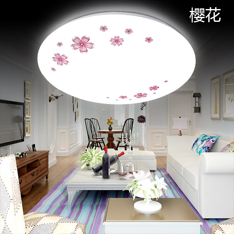 LED ceiling lampshade shell round bedroom simple modern turnbuckle chassis kit accessories wholesale lampshade shell