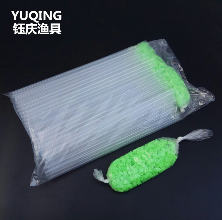 钓鱼漂管PVC透明浮漂管 漂桶鱼漂盒 鱼漂单支装透明管渔具