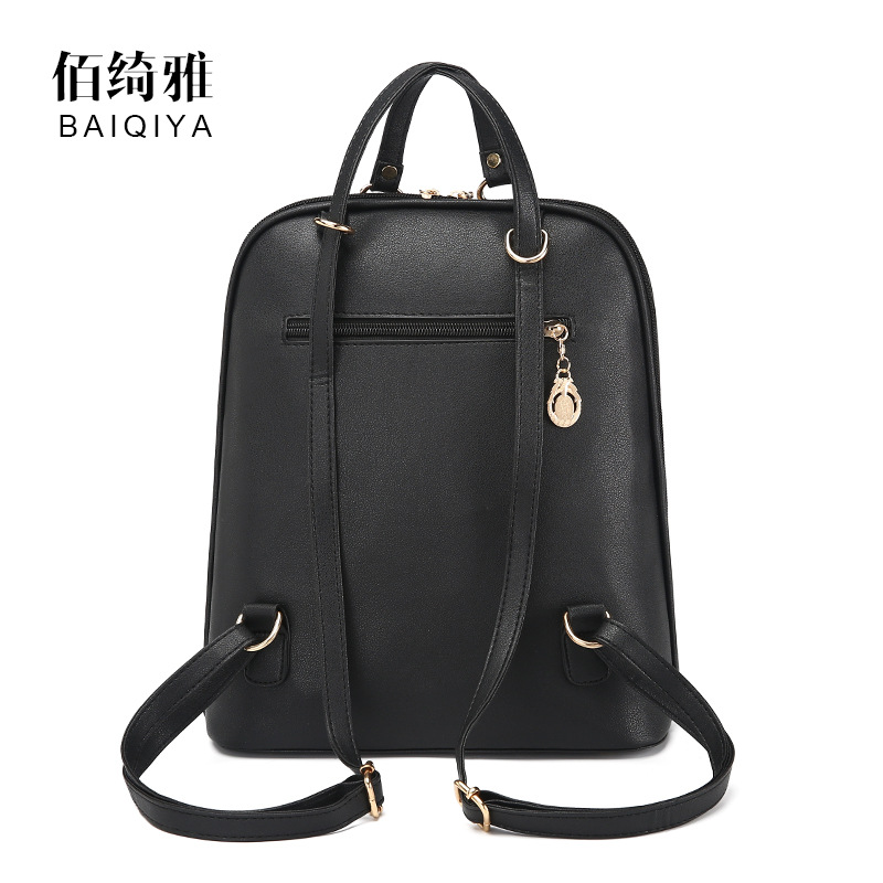 Backpack, capacious one-shoulder bag, 2023 collection, Korean style