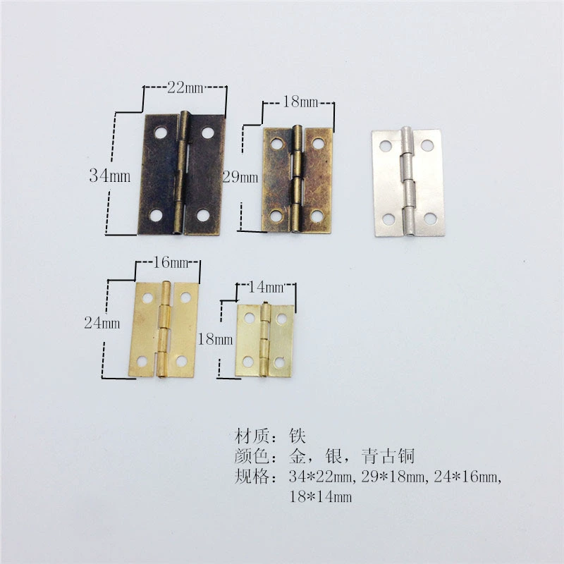 Фабрика прямые поставки шестидюймовый шарнир 1,2-дюймовый шарнир, прямоугольный шарнир с закругленными петлями на складе