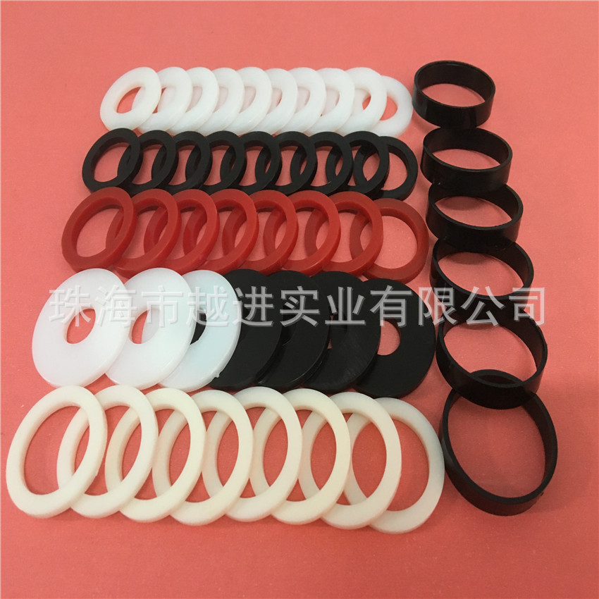 直销 POM台阶垫片 尼龙T型衬套 塑料绝缘凸型垫片