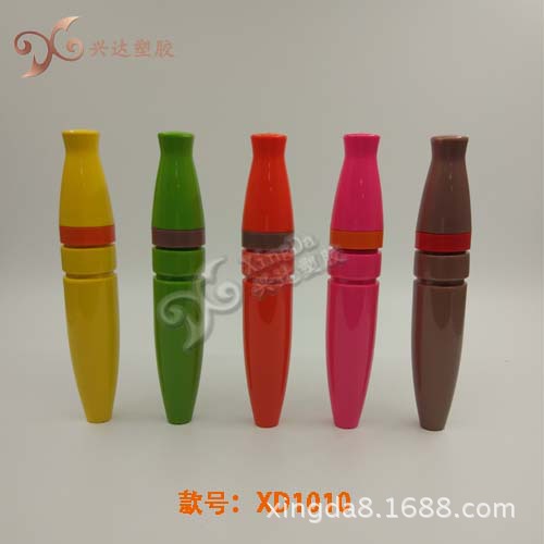 直销化妆品包装睫毛膏管高档塑胶管空管吹瓶彩色现货厂家批发爆款