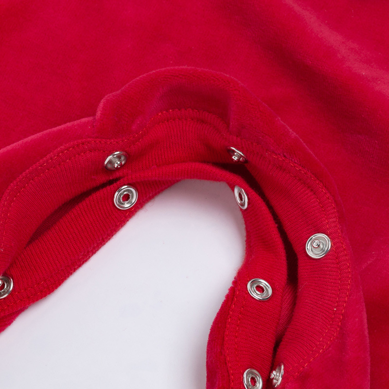 Body en molleton de corail épais à manches longues pour garçons et filles, nouvelle collection de noël, printemps, automne et hiver_voghion.com