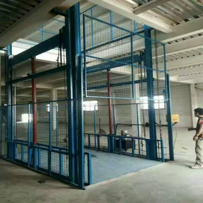 Guide Rail Hydraulic Lift, Avtomobil fırlanan platformaları