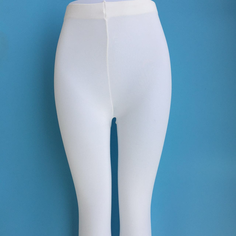 Big socks dancing white pantyhose high elastic plus size adult dance socks