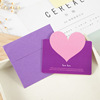 Creative Simple Business Card Card Oath Card Wedding Blessing Card Creative Message Card Manufacturer wholesale