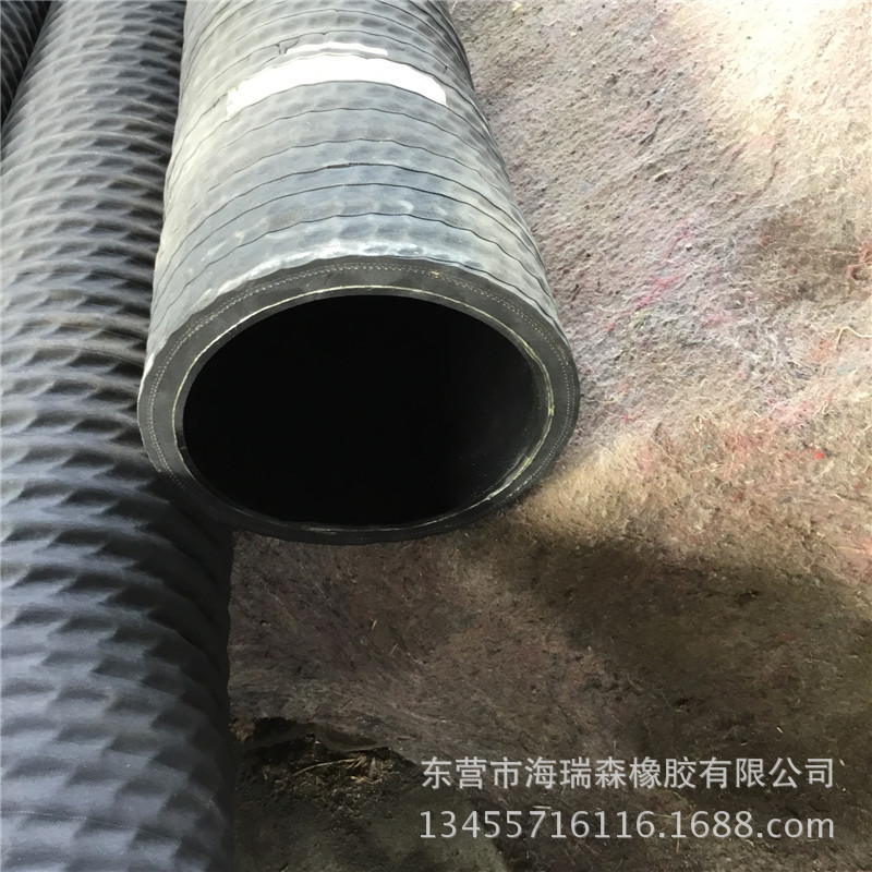 供应船用码头输水排沙钢丝管 快速链接法兰橡胶钢丝管 质优价廉