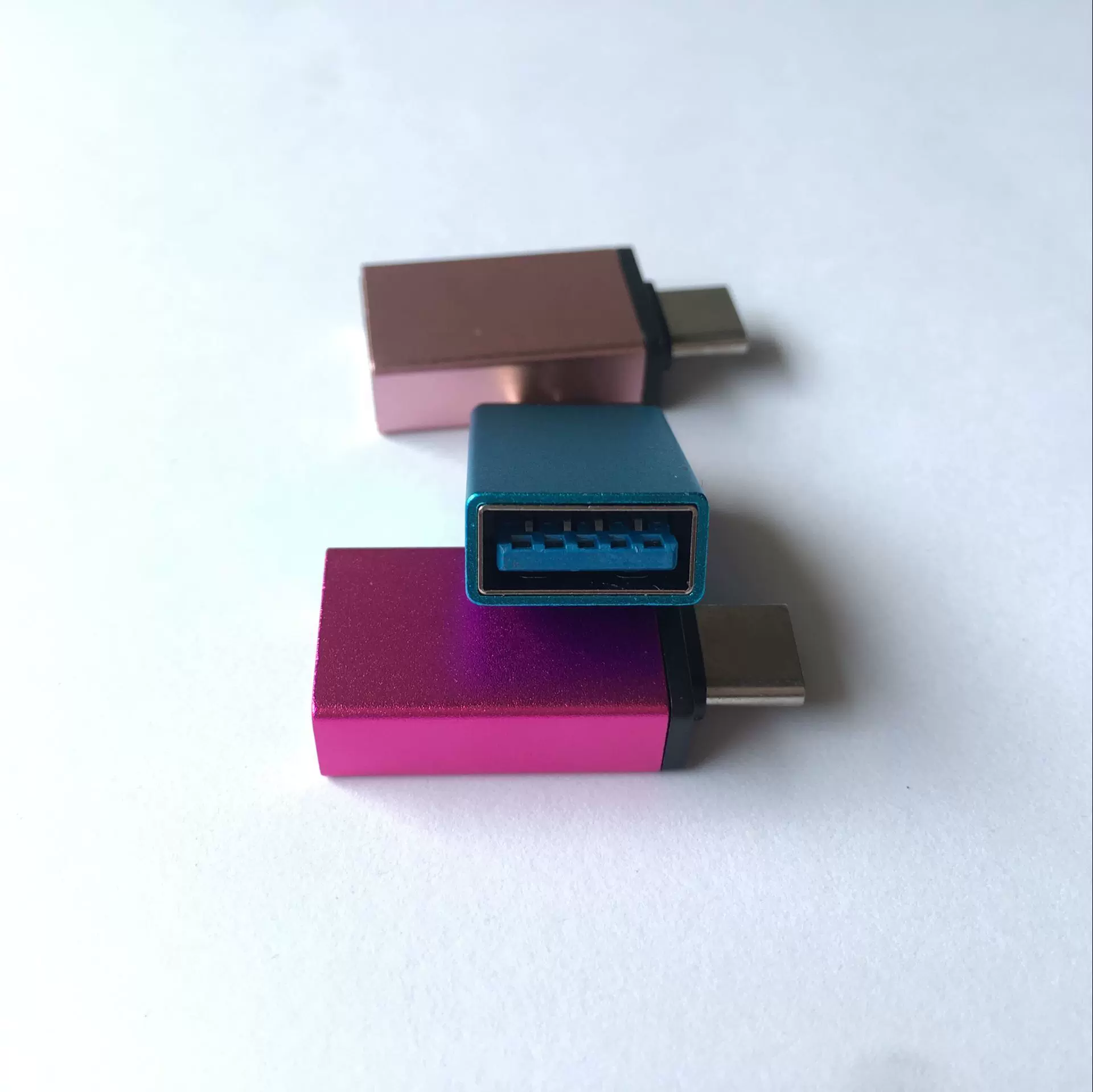 3.0Type-c 转接头手机平板电脑U盘铝合金Type-c转USB
