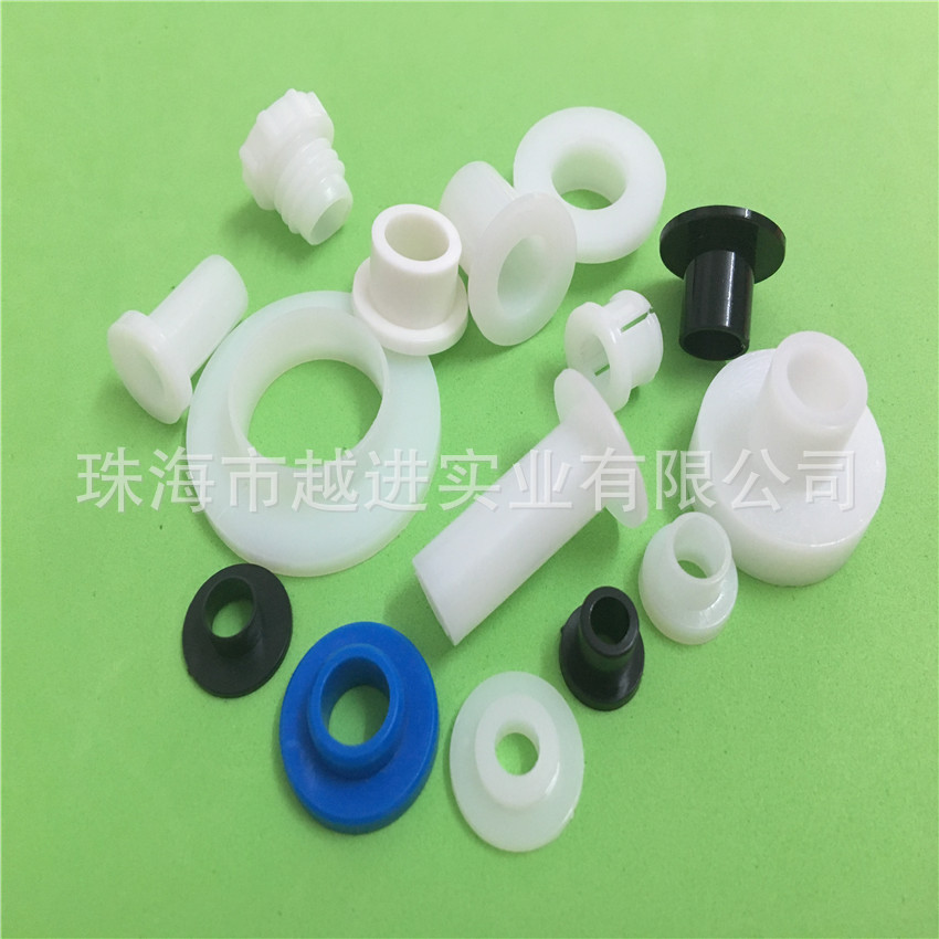 厂家直销 尼龙塑料耐磨轴套 特氟龙T型垫片 按图纸加工