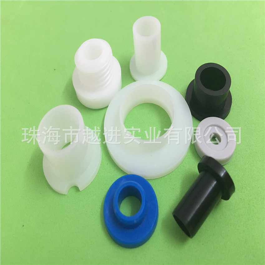 供应 工农业塑料制品 耐磨尼龙T型轴套 铁氟龙轴套