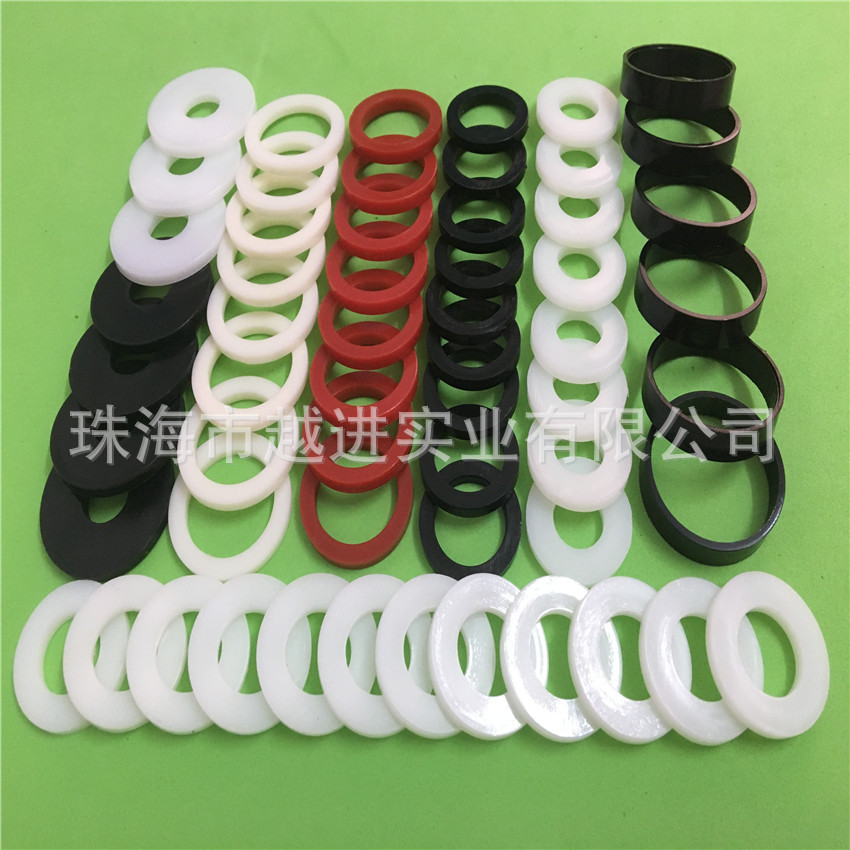 厂家直销 白色尼龙垫片 黑色尼龙T型轴套 尺寸齐全