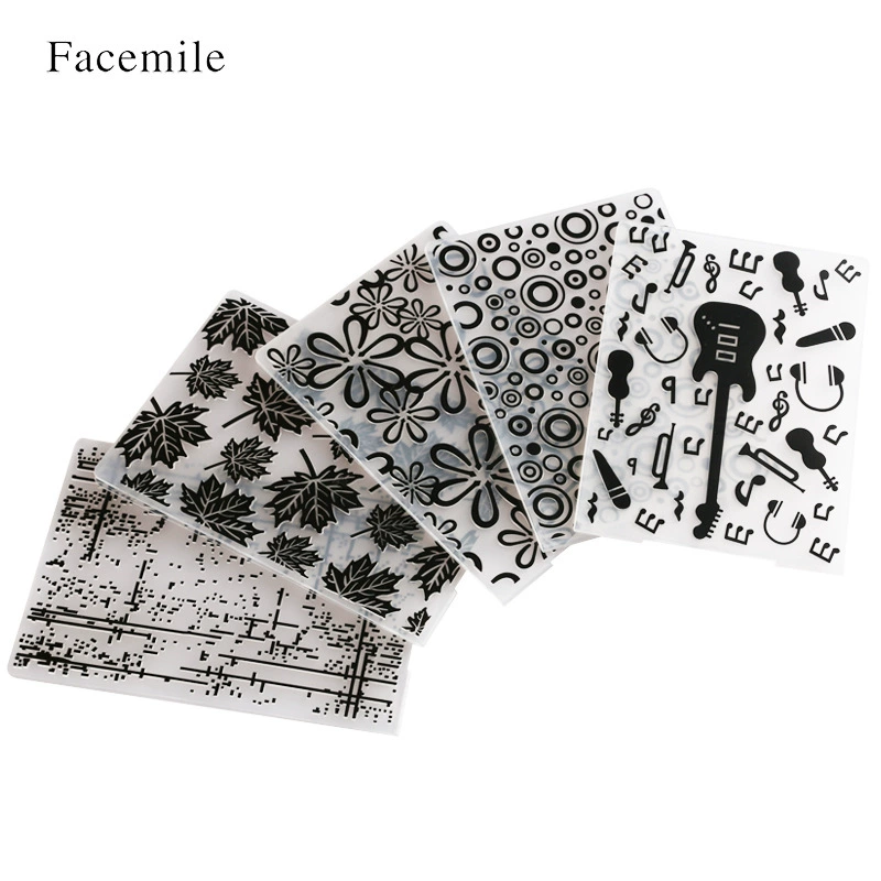 Фольга форма для украшения торта Размер цветка ветряной мельницы Круглые листья гитары Bump Форма для тиснения