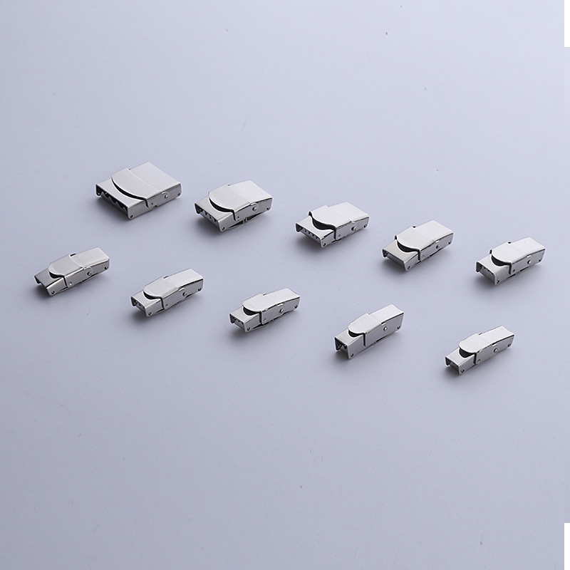 Multi-especificación titanio acero nueva hebilla aplicable cuero cuerda silicona pulsera accesorios especial Acero inoxidable joyería hebilla par hebilla al por mayor