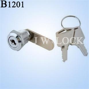 批發202轉舌鎖12mm投幣箱錢箱鎖芯一體機電梯櫃鎖凸輪鎖轉舌鎖
