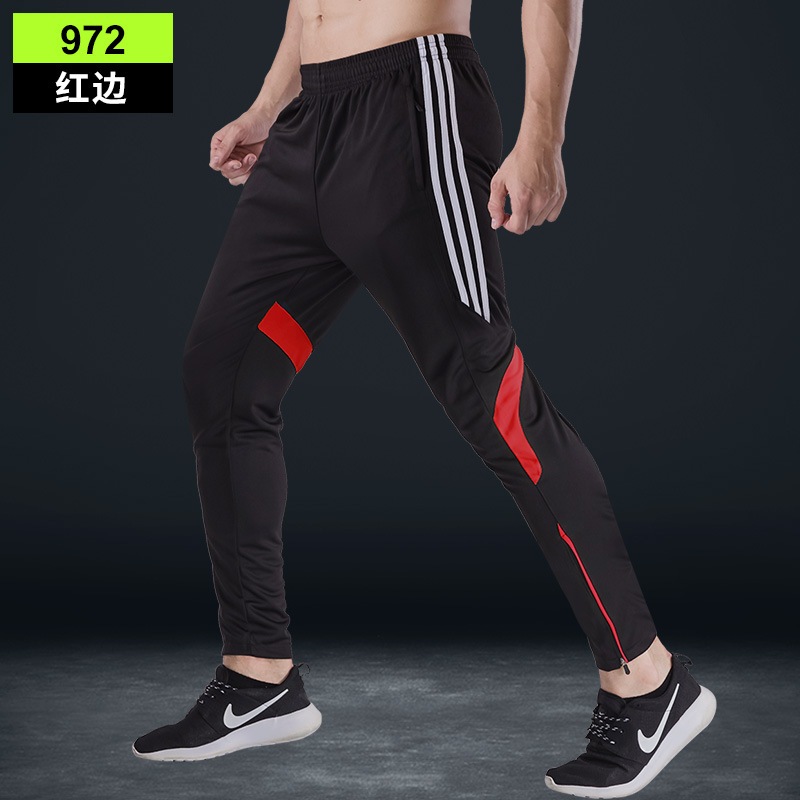 Comercio exterior pantalones deportivos para hombres sueltos correr ocio verano delgado pantalones de fútbol fitness ropa de ciclismo tendencia de baloncesto mujer