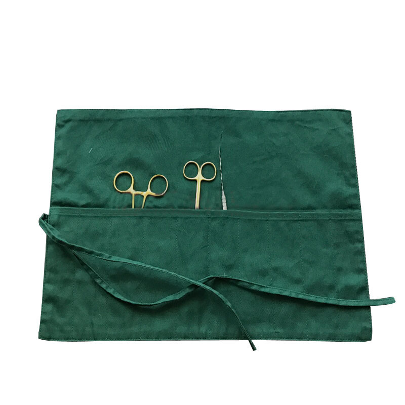 厂家双层整形用使工具包 带绳手术器械高压蒸汽消毒包布铺巾垫单