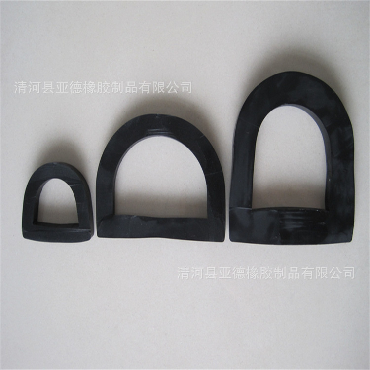 半圆型防撞条 D型条 船舶靠岸缓冲防撞条 EPDM橡胶条来图定