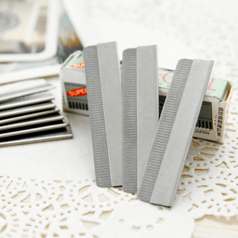 Special feather brand eyebrow trimming blade stainless steel alloy eyebrow razor/eyebrow shaving blade razor wholesale