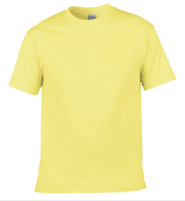 Gildan 63000 color sólido algodón en blanco camiseta personalizada impresa LOGO clase uniforme cultural camisa publicidad camisa al por mayor