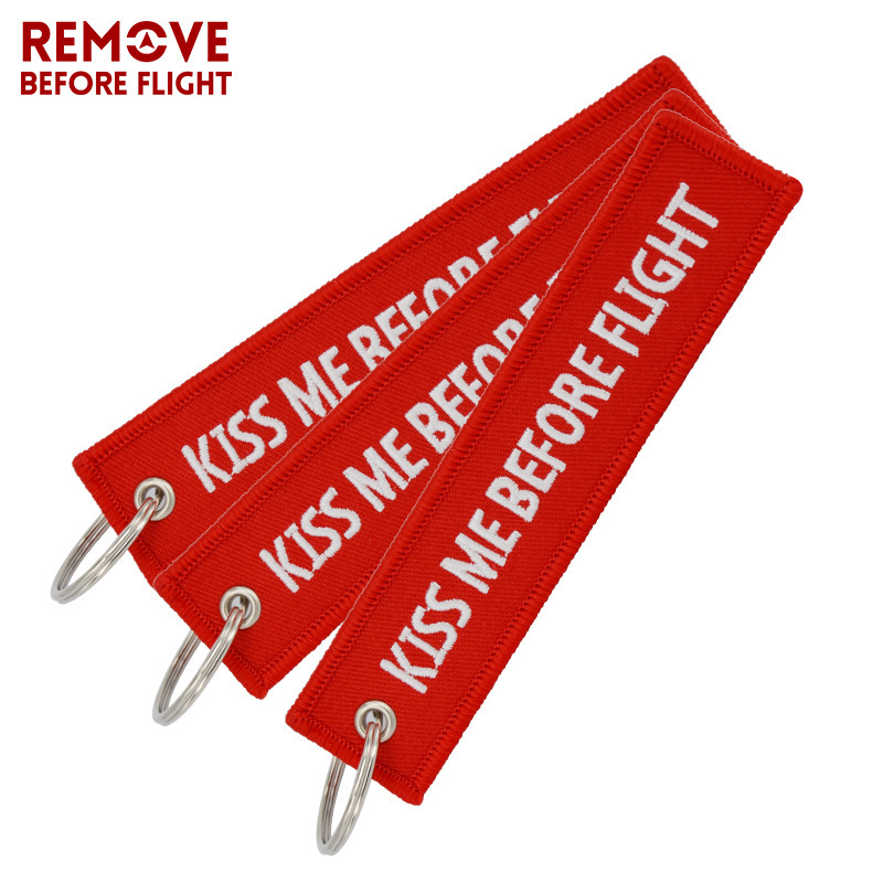 European and American foreign trade popular car and motorcycle key chain advertising gifts embroidery key chain embroidery car pendant