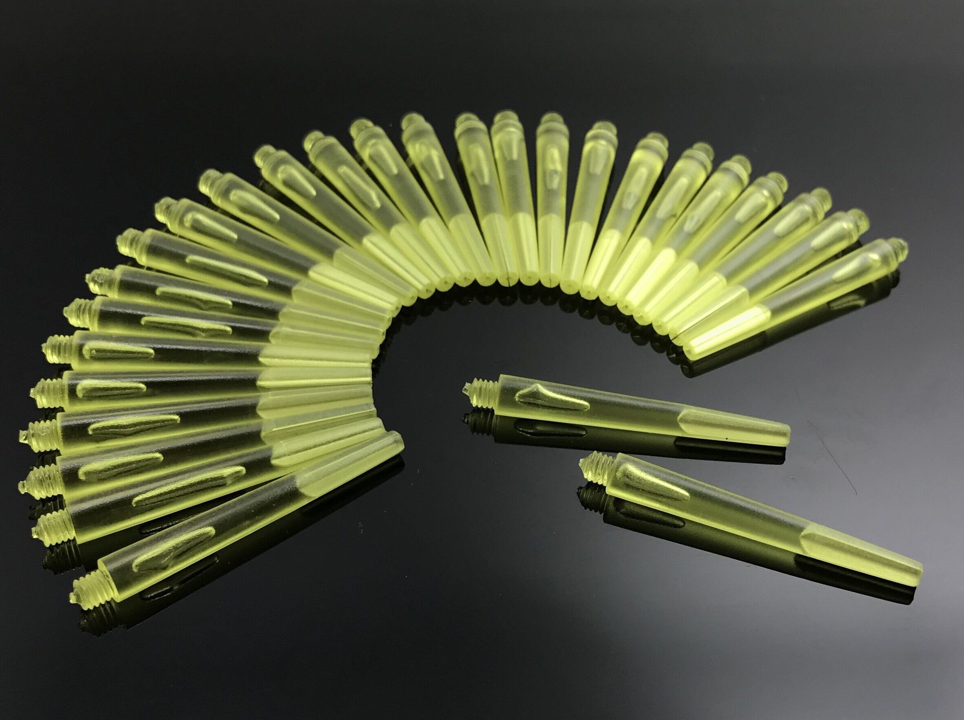 GOODARTS color transparente dardo Varilla PC esmerilado varilla con anillo de resorte sin perforar Amazon entrega transfronteriza