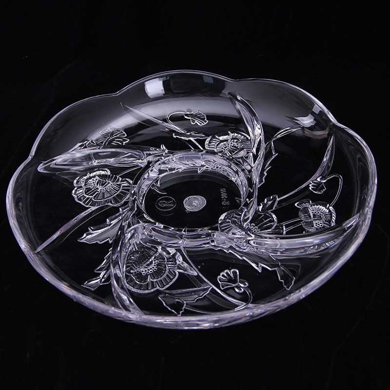 众燃亚克力有机玻璃水果盘时尚KTV酒吧酒店果盘零食盘干果盘